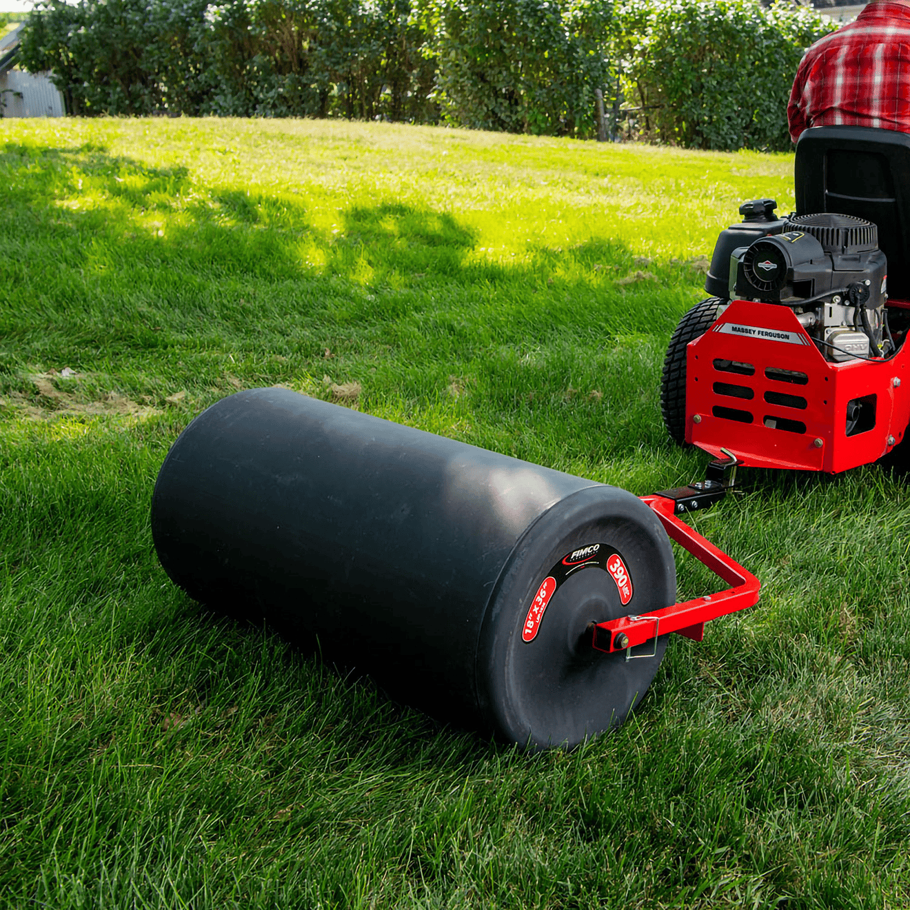 Lawn rolling in Michigan